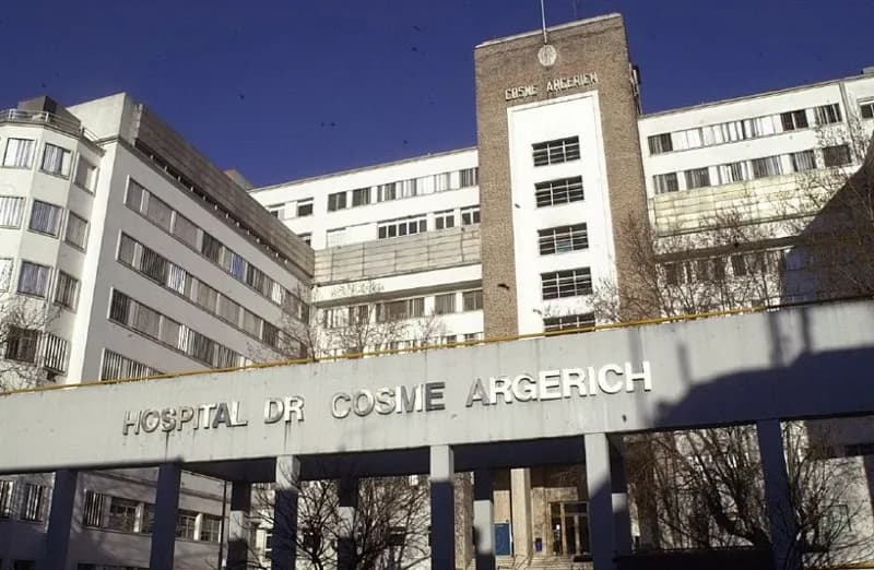 Frente del Hospital General de Agudos "Dr. Cosme Argerich"