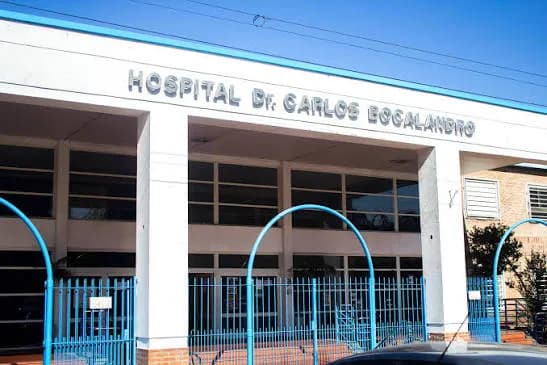 Frente del Hospital Zonal General de Agudos "Dr. Carlos Bocalandro"